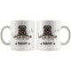 Personalized Border Terrier Dog Mom Dad Mug, Custom Dog's Name Gift