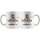 Personalized Borzoi Dog Mom Dad Mug, Custom Dog's Name Gift