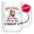 Personalized Borzoi Dog Mom Dad Mug, Custom Dog's Name Gift