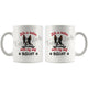 Personalized Boston Terrier Dog Mom Dad Mug, Custom Dog's Name Gift