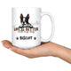 Personalized Boston Terrier Dog Mom Dad Mug, Custom Dog's Name Gift