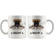Personalized Boxer Dog Mom Dad Mug, Custom Dog's Name Gift