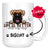 Personalized Boxer Dog Mom Dad Mug, Custom Dog's Name Gift