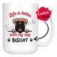 Personalized Boxer Dog Mom Dad Mug, Custom Dog's Name Gift