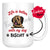 Personalized Briard Dog Mom Dad Mug, Custom Dog's Name Gift