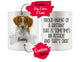 Personalized Brittany Dog Mom Dad Mug, Funny Dog Owner Gift