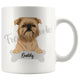 Personalized Brussels Griffon Dog Mom Dad Mug, Funny Dog Owner Gift