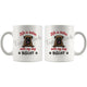 Personalized Bullmastiff Dog Mom Dad Mug, Custom Dog's Name Gift