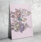 Butterflies With Rose Canvas Art - Freedom Look