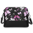 Flower & Butterfly Print Crossbody Bag