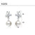 Butterfly Pearl Earrings - 925 Sterling Silver - Freedom Look