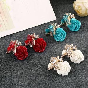 Butterfly & Flower Adjustable Ring For Elegant Woman (Spring 2018) - Freedom Look