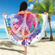 Butterfly Round Beach Towel - Freedom Look
