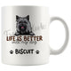 Personalized Caim Terrier Dog Mom Dad Mug, Custom Dog's Name Gift