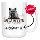 Personalized Caim Terrier Dog Mom Dad Mug, Custom Dog's Name Gift