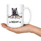 Personalized Caim Terrier Dog Mom Dad Mug, Custom Dog's Name Gift
