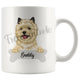 Personalized Cairn Terrier Dog Mom Dad Mug, Funny Dog Owner Gift