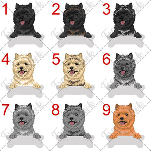 Personalized Cairn Terrier Dog Rescue Mom Dad Mug, Best Dog Owner Gift