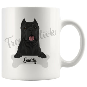 Personalized Cane Corso Dog Mom Dad Mug, Funny Dog Owner Gift