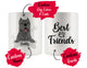 Personalized Cane Corso Dog Rescue Mom Dad Mug, Best Dog Owner Gift
