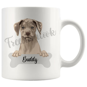 Personalized Catahoula Leopard Dog Mom Dad Mug, Funny Dog Owner Gift