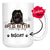 Personalized Caucasian Shepherd Dog Mom Dad Mug, Custom Dog's Name Gift