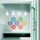 7 Chakra Stickers Art Wall Decoration - Freedom Look