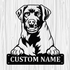 Personalized Chesapeake Bay Retriever Metal Sign, Dog Owner Wall Art, Memorial Gift