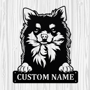 Personalized Chihuahua - NOVI DESIGN Metal Sign, Dog Owner Wall Art, Memorial Gift