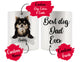 Personalized Longhaired Chihuahua Dog Mom Dad Mug, Best Dog Owner Gift