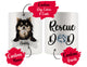 Personalized Longhaired Chihuahua Dog Rescue Mom Dad Mug, Best Dog Owner Gift