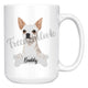 Personalized Chihuahua Dog Mom Dad Mug, Funny Dog Owner Gift