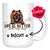 Personalized Chowchow Dog Mom Dad Mug, Custom Dog's Name Gift
