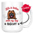 Personalized Chowchow Dog Mom Dad Mug, Custom Dog's Name Gift