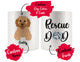 Personalized Cockapoo Dog Rescue Mom Dad Mug, Best Dog Owner Gift