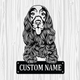 Personalized Cocker Spaniel Metal Sign, Dog Owner Wall Art, Memorial Gift