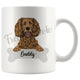 Personalized Cocker Spaniel Dog Mom Dad Mug, Funny Dog Owner Gift
