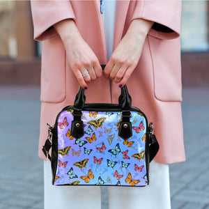 Colorful Butterfly Shoulder Handbag - Freedom Look