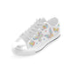 High & Low Top Canvas Women's Shoes - Multicolor Butterflies - Freedom Look