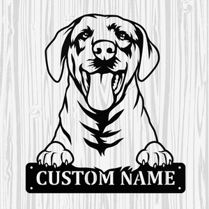 Personalized Corgidor Metal Sign, Dog Owner Wall Art, Memorial Gift