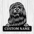 Personalized Coton de Tulear Metal Sign, Dog Owner Wall Art, Memorial Gift