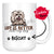 Personalized Coton de Tulear Dog Mom Dad Mug, Custom Dog's Name Gift