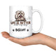Personalized Coton de Tulear Dog Mom Dad Mug, Custom Dog's Name Gift