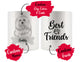 Personalized Coton de Tulear Dog Rescue Mom Dad Mug, Best Dog Owner Gift