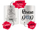 Personalized Coton de Tulear Dog Rescue Mom Dad Mug, Best Dog Owner Gift