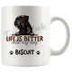 Personalized Czech Terrier Dog Mom Dad Mug, Custom Dog's Name Gift