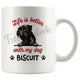 Personalized Czech Terrier Dog Mom Dad Mug, Custom Dog's Name Gift