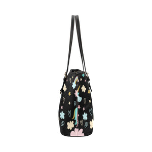 Black Unicorn Tote Bag Tote Bag - Freedom Look