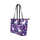 Black & Purple Unicorn Leather Tote Bag - Freedom Look