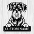 Personalized Dachshund - Wirehaired Metal Sign, Dog Owner Wall Art, Memorial Gift